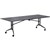 TABLE FOLDING RAPID EDGE BOARDROOM 2400 X 1000 X 743MM DRIFTWOOD