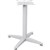 TABLE BASE FRAME RAPIDLINE 4 STAR PRECIOUS SILVER FOR 900 TO 1200MM TABLE TOP