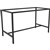 TABLE BASE FRAME RAPIDLINE HIGH BAR STEEL BLACK ONLY TO SUIT 1800W X 900MMD TOP
