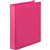 BINDER FOLDER CLEARVIEW INSERT RING 2D 25MM A4 PINK