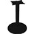 RAPIDLINE ROUND TABLE FRAME FOR 1200MM BLACK WITH FLAT DISC BASE PLATE