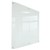 RAPIDLINE GLASS WRITING BOARD WITH CHROME FITTINGS 1500 X 900 X 15MM WHITE