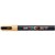 POSCA PAINT MARKER PC3M UNIBALL FINE BULLET TIP NO 54 13MM LIGHT ORANGE