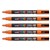 POSCA PAINT MARKER PC3M UNIBALL FINE BULLET TIP NO 4 13MM ORANGE