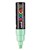 POSCA PAINT MARKER PC8K UNIBALL BROAD CHISEL TIP NO 5 80MM LIGHT GREEN