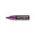 POSCA PAINT MARKER PC8K UNIBALL BROAD CHISEL TIP NO 12 8MM VIOLET
