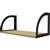 SHELF SHELVING RAPID INFINITY SCREEN HUNG SHELF 600 X 270 X 250MM NATURAL OAK