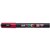 POSCA PAINT MARKER PC3M UNIBALL FINE BULLET TIP NO 14 13MM DARK RED