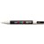 POSCA PAINT MARKER PC3M UNIBALL FINE BULLET TIP NO 46 13MM IVORY