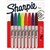 SHARPIE PERMANENT MARKER BULLET FINE 10MM ASSORTED 8PK