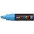 POSCA PAINT MARKER PC8K UNIBALL BROAD CHISEL TIP NO 71 8MM TURQUOISE