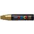 POSCA PAINT MARKER PC17K UNIBALL EXTRA BROAD CHISEL TIP NO 25 15MM GOLD