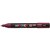 POSCA PAINT MARKER PC5M UNIBALL MEDIUM BULLET TIP NO 60  25MM RED WINE