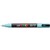 POSCA PAINT MARKER PC3M UNIBALL FINE BULLET TIP NO P6 13MM AQUA GREEN