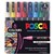 POSCA PAINT MARKER PC3M FINE BULLET FINE 13MM WALLET ASSORTED COLOURS 8PK
