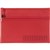 PENCIL CASE CELCO 2 ZIPS WITH NAME 350MM X 180MM RED