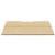 DELUXE RAPID INFINITY SCALLOPED DESK TOP ONLY 1200 X 750 NATURAL OAK
