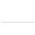 DELUXE RAPID INFINITY SCALLOPED DESK TOP ONLY 1200 X 750 NATURAL WHITE