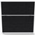 DIVIDER PARTITION SCREEN RAPIDLINE SHUSH30 1200H X 1200MMW BLACKWHITE