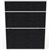 DIVIDER PARTITION SCREEN RAPIDLINE SHUSH30 1200 X 1500MM BLACK