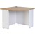 OXLEY CORNER UNIT 900 X 900 X 600MM OAK  WHITE