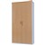 CUPBOARD CABINET OXLEY FULL DOOR STORAGE CUPBOARD 900 X 450 X 1800MM OAK  WHITE