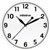 CLOCK WALL INITIATIVE 224MM WHITE