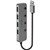 USB HUB LINDY 43309 4PORT HUB USBA 30 WITH ONOFF SWITCHES 310MM GREY