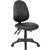 YS DESIGN 08 TYPIST CHAIR HIGH BACK PU BLACK
