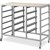 TOTE TRAY TROLLEY VISIONCHART EDUCATION MOBILE STORAGE 15 BAYS