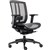 CHAIR RAPIDLINE OASIS MEDIUM MESH BACK ARMS BLACK