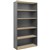 BOOKCASE SHELVING RAPID WORKER 4 SHELF 900 X 315 X 1800MM OAKIRONSTONE