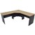 RAPID WORKER CORNER WORKSTATION COMPLETE 1800 X 1800 X 600MM OAKIRONSTONE