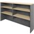 HUTCH SHELVING RAPID WORKER OVERHEAD 1500 X 1070 X 315MM OAKIRONSTONE