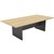 TABLE RAPID WORKER BOARDROOM 2400 X 1200MM OAKIRONSTONE