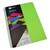 VISUAL ART DIARY QUILL 110GSM 120 PAGE A4 PP BRIGHTS LIME GREEN