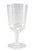 WINE GLASS PLASTIC 210ML EACH10 PACK100