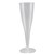 CHAMPAGNE FLUTE ONE PIECE CLEAR 50MM X 200MM 148ML 144PK
