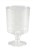 WINE GLASS ONE PIECE PLASTIC GOBLET 175ML 250PK