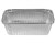 FOIL CONTAINER RECTANGLE 448 195MM X 143MM DEPTH 48MM 990ML EACH10 PACK100 CARTON400