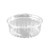 BOWL CLEAR FOOD SALAD HINGED FLAT LID 16OZ 455ML EACH50 PACK250
