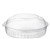BOWL CLEAR FOOD SALAD HINGED DOME LID 20OZ 550ML EACH50 PACK150