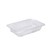 TRAY RPET PLASTIC FUTURE FRIENDLY LIQUILOCK MEAT 185MM X 137MM X 35MM 7 X 5 EACH25 PACK100 CARTON700