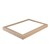 WINDOW LID TO SUIT PLATTER BOARD CATERING BOX TRAY KRAFT BROWN 455MM X 313MM X 30MM EXTRA LARGE 10PK