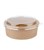 LID TO SUIT FOOD BOWL ROUND CONTAINER BOARD WITH PE LINING 150MMD SMALL LID TO SUIT 500ML  750ML  1000ML CLEAR EACH50 PACK400