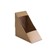 SANDWICH WEDGE BAMBOO 123MM X 72MM X 79MM KRAFT BROWN 500PK