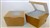 LUNCH BOX WITH WINDOW BAMBOO 113MM X 90MM X 65MM KRAFT BROWN SMALL 200PK