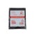 BIN LINER GARBAGE BAG HEAVY DUTY 140MM X 1140MM 240L BLACK EACH25 PACK100