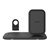 CHARGING STAND MOPHIE WIRELESS 2IN1 CHARGER STAND IPHONE  APPLE WATCH  USBA PORT BLACK