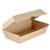 HOT DOG CLAM BOARD 230MM X 90MM X 75MM BROWN KRAFT EACH50PK PACK 200PK